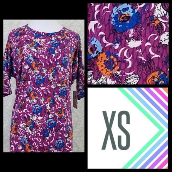 LulaRoe Irma Tunic XS - Picture 1 of 3